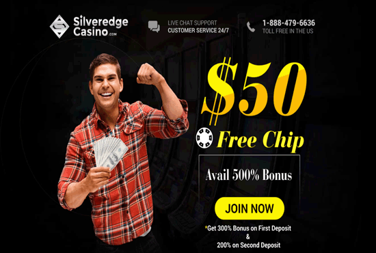 Silver Edge Casino No Deposit Bonus Codes 2018